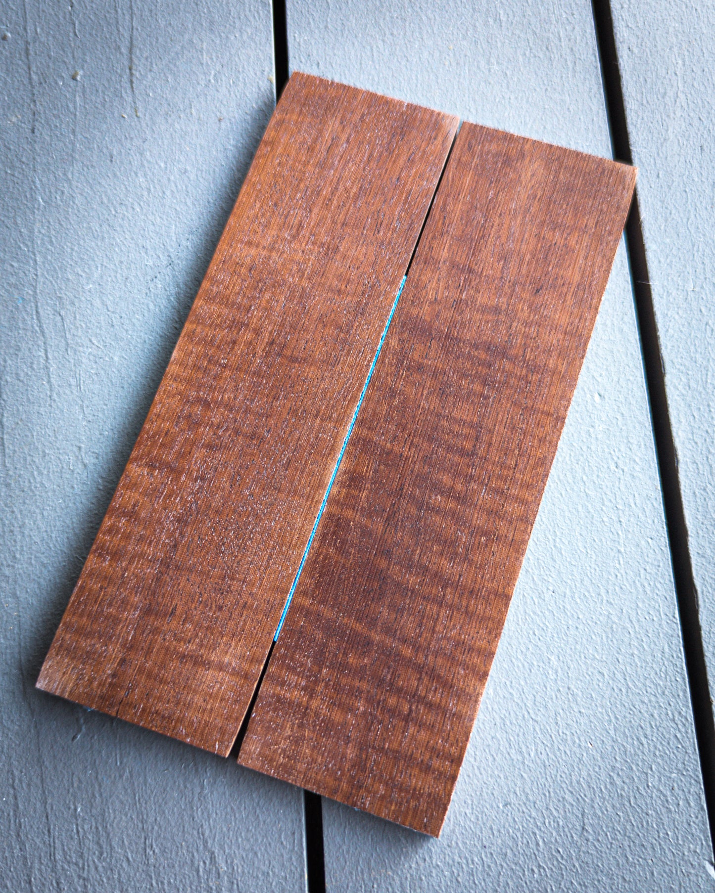 Stabilized Curly Mahogany