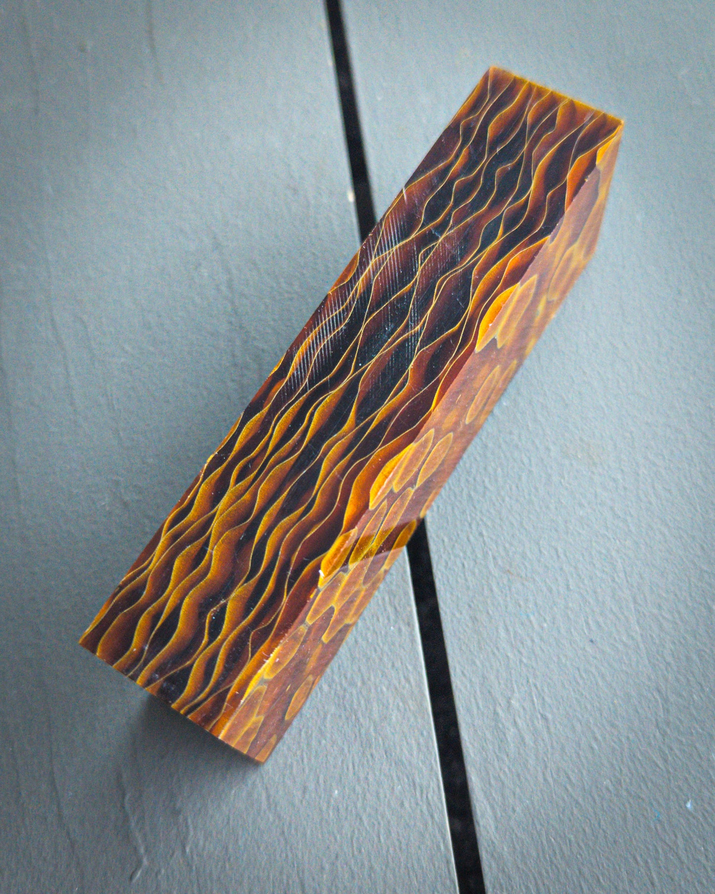 Raffir Orange Brass Wasp Block