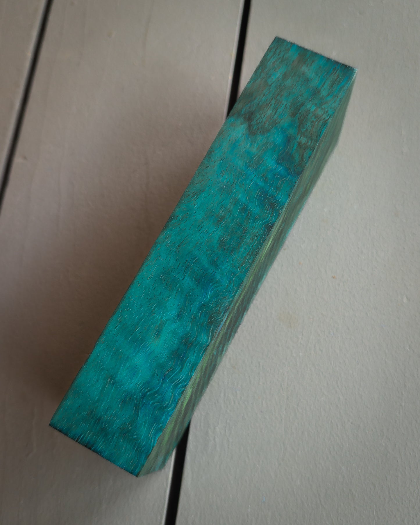 Teal Curly Mango