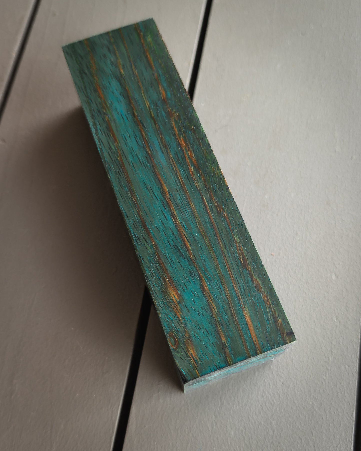 Teal Zebrawood