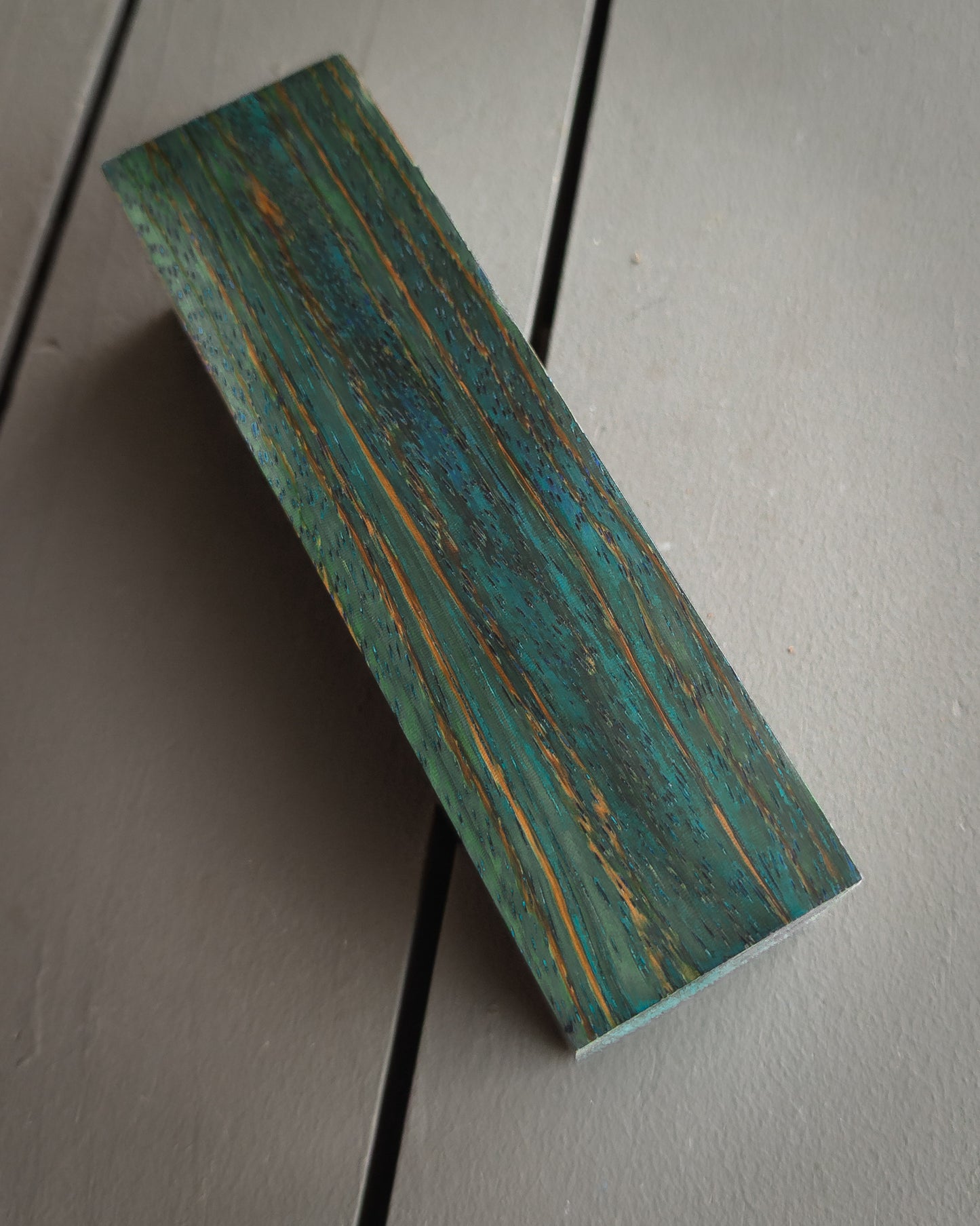Teal Zebrawood