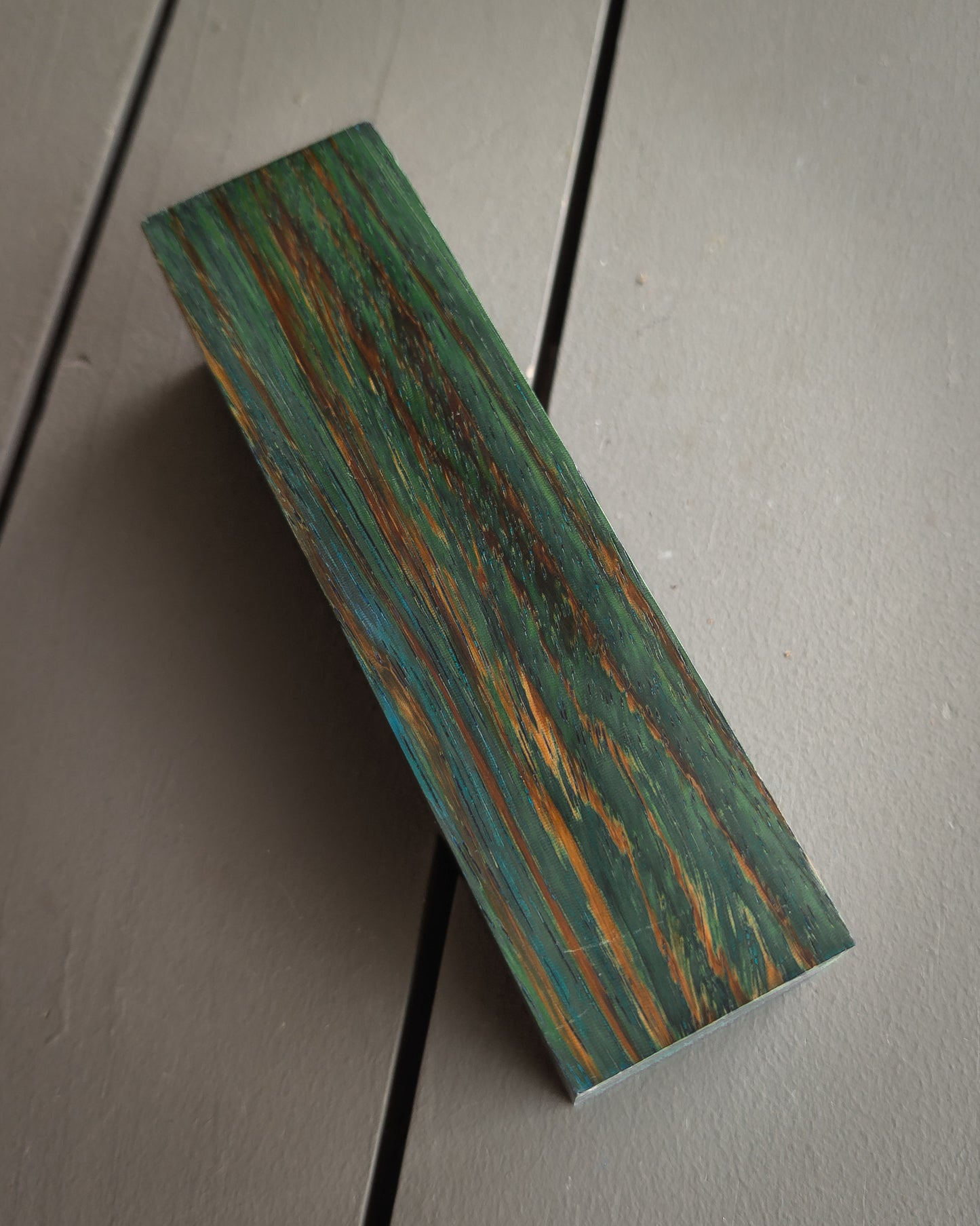 Teal Zebrawood