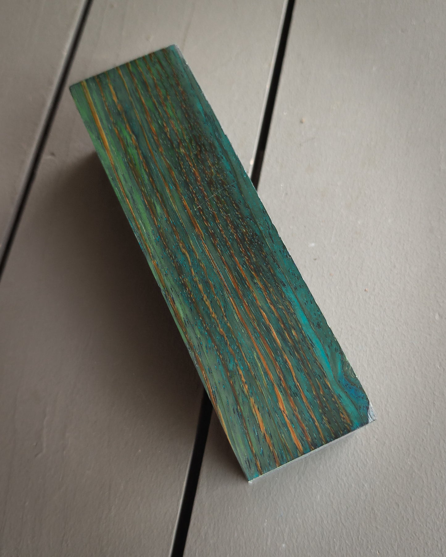 Teal Zebrawood