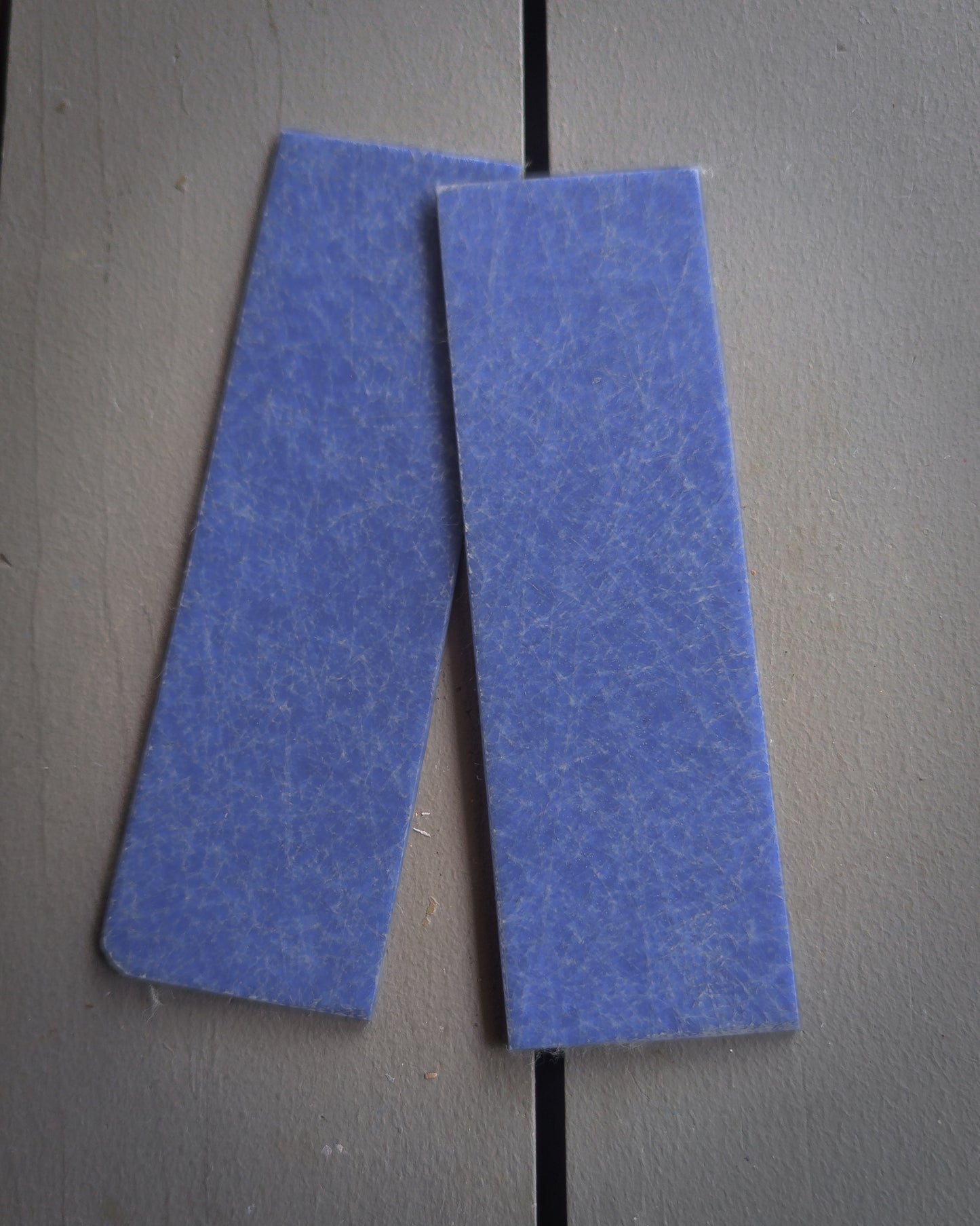 Blue Spun Glass