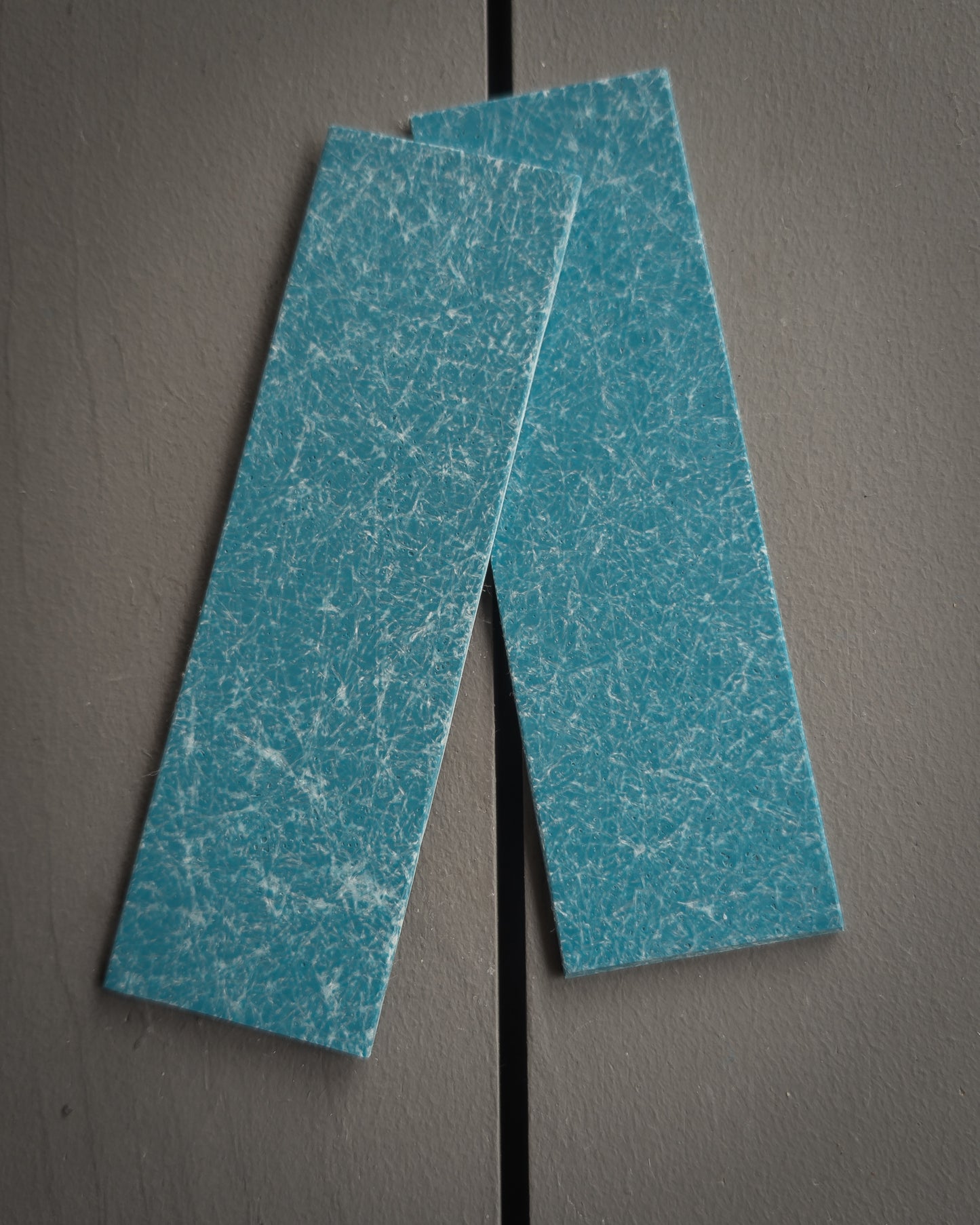 Teal Spun Glass