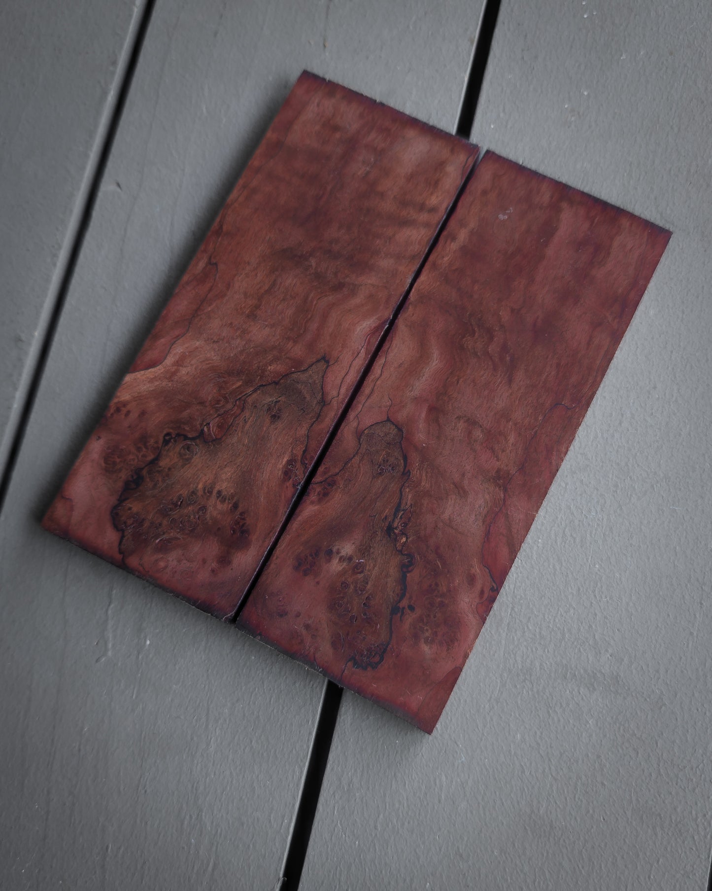 Maroon Maple Burl