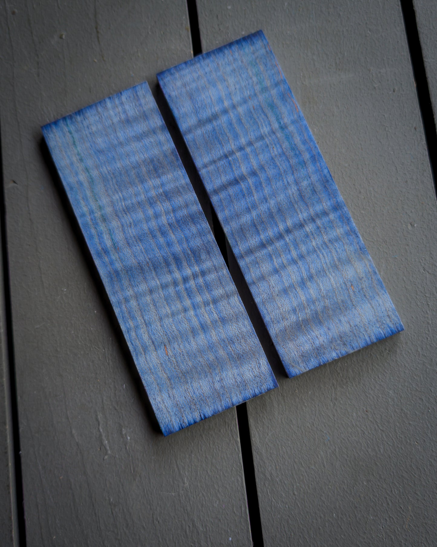 Blue Curly Maple - Thins
