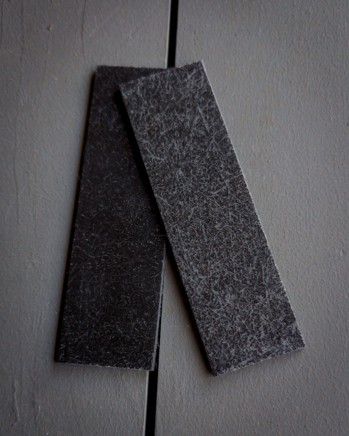 Black Spun Glass