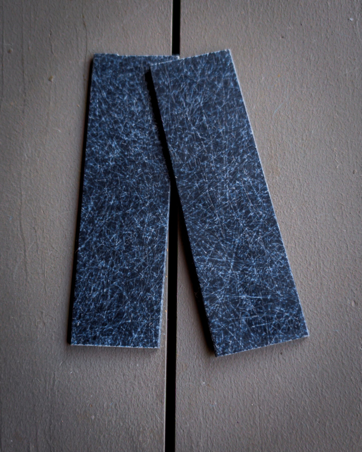 Navy Spun Glass