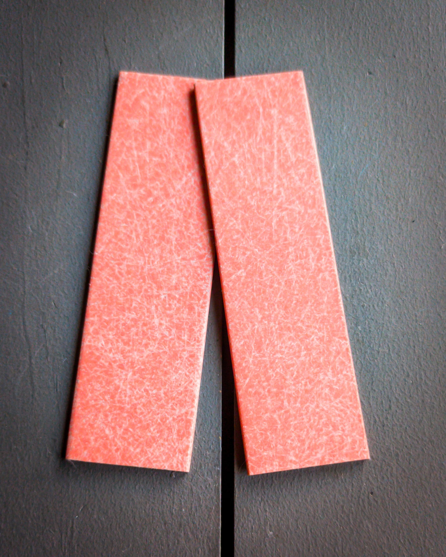 Salmon Spun Glass