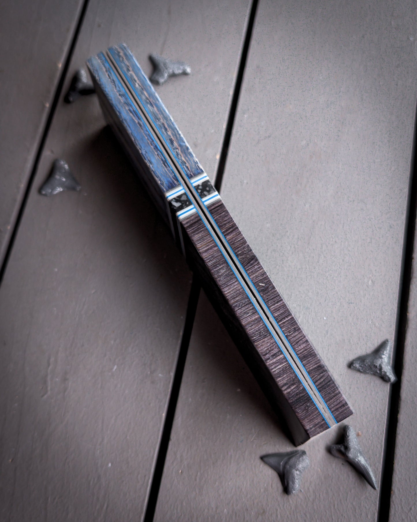 Midnight Lake - Segmented Knife Scales