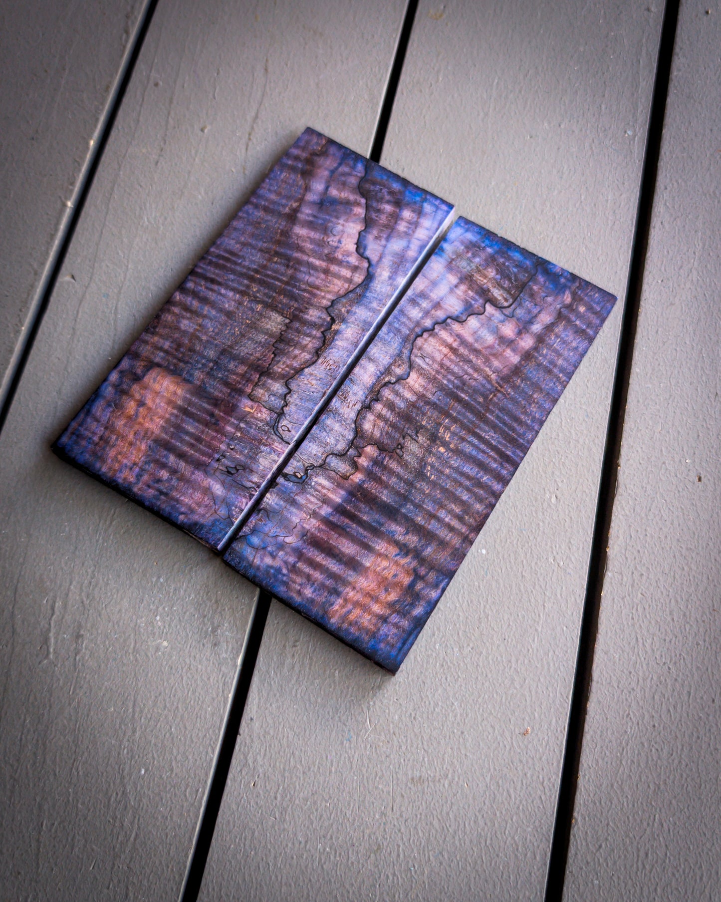 Purple Curly Maple