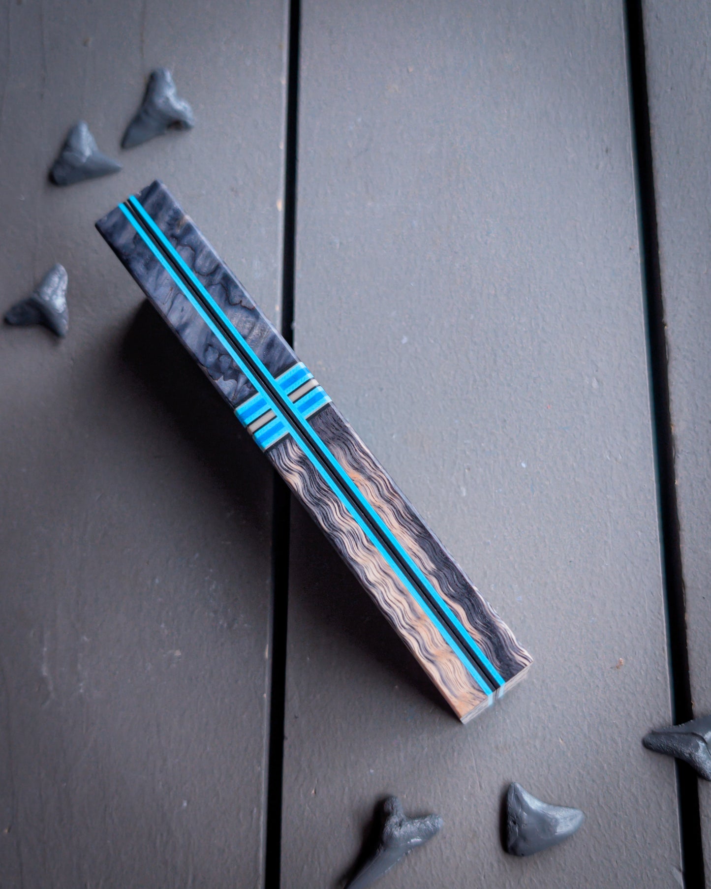 The Grey Matrix - Segmented Knife Scales