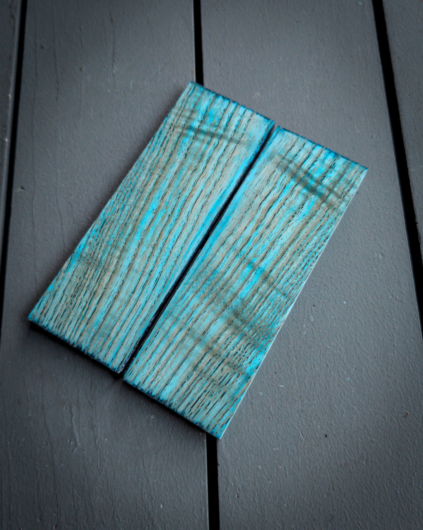 Ghost Teal Pinstripe Ash
