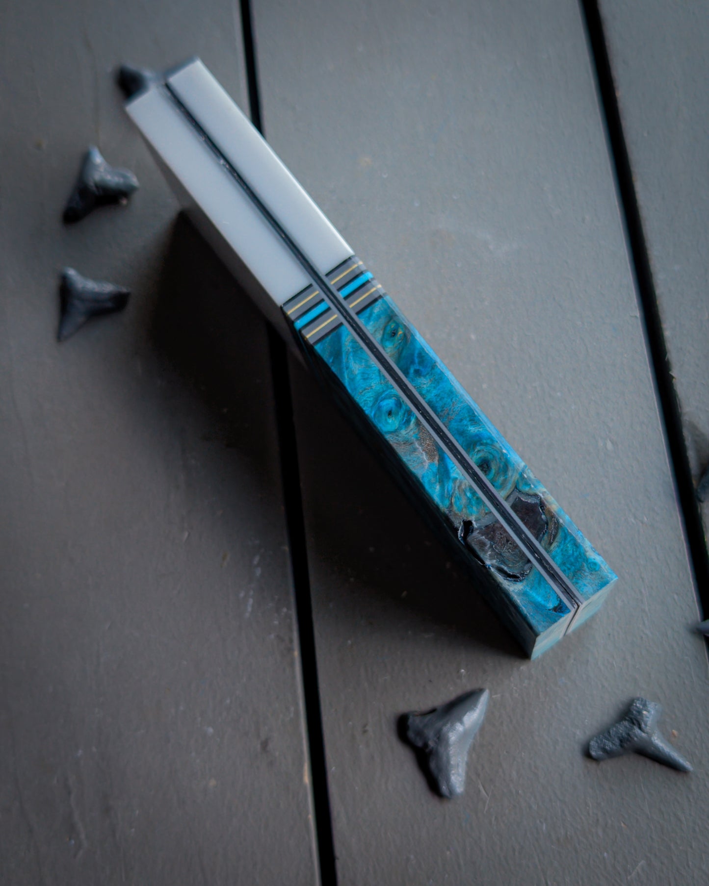 Tranquil Seas - Segmented Knife Scales