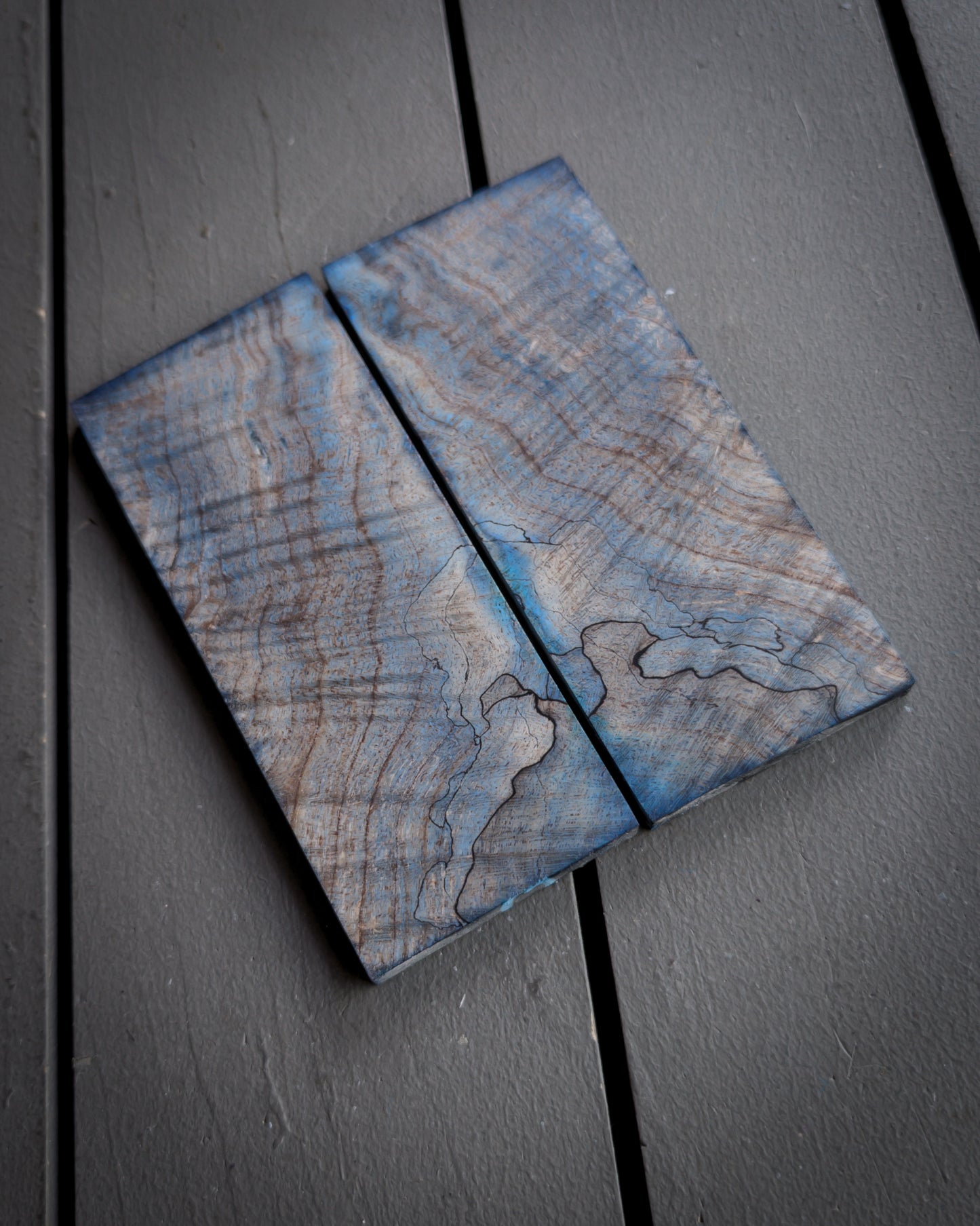 Blue Curly Maple