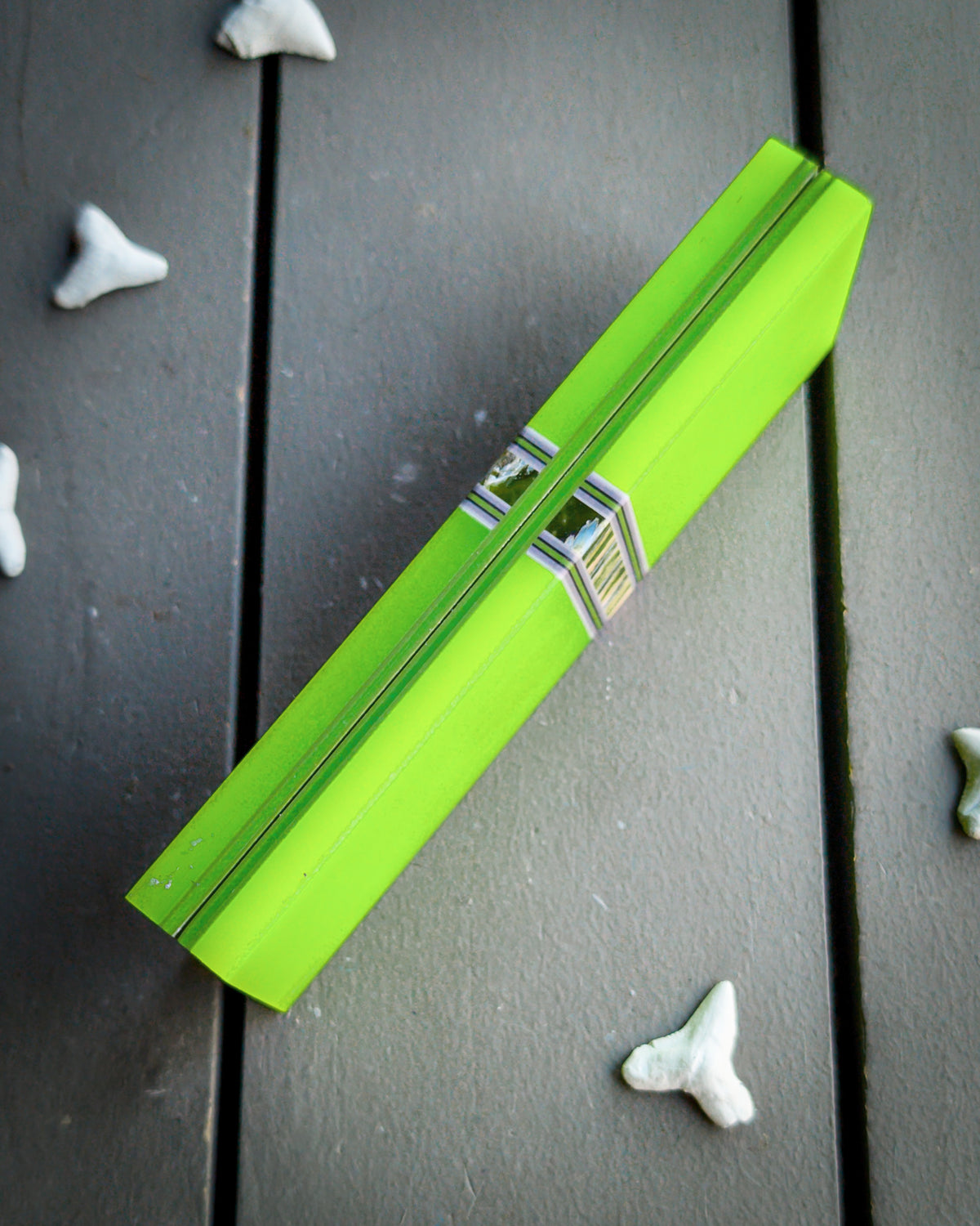 Toxic Mammoth Laser - Segmented Knife Scales
