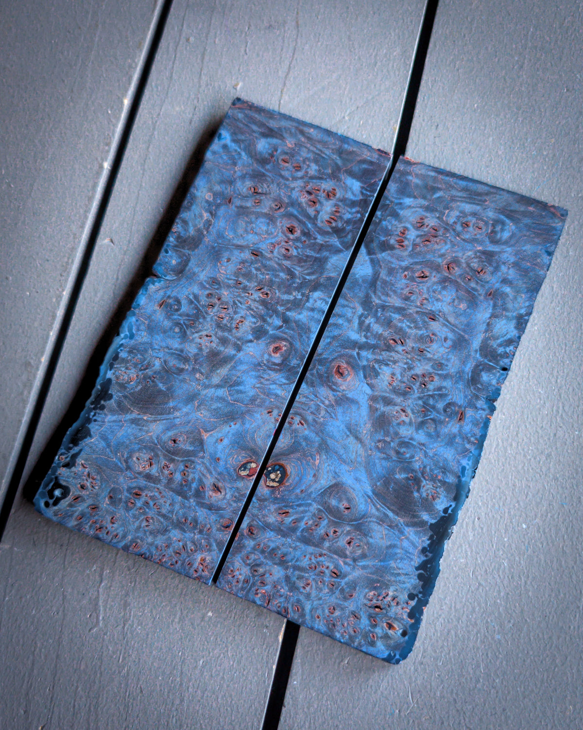 Blue Maple Burl
