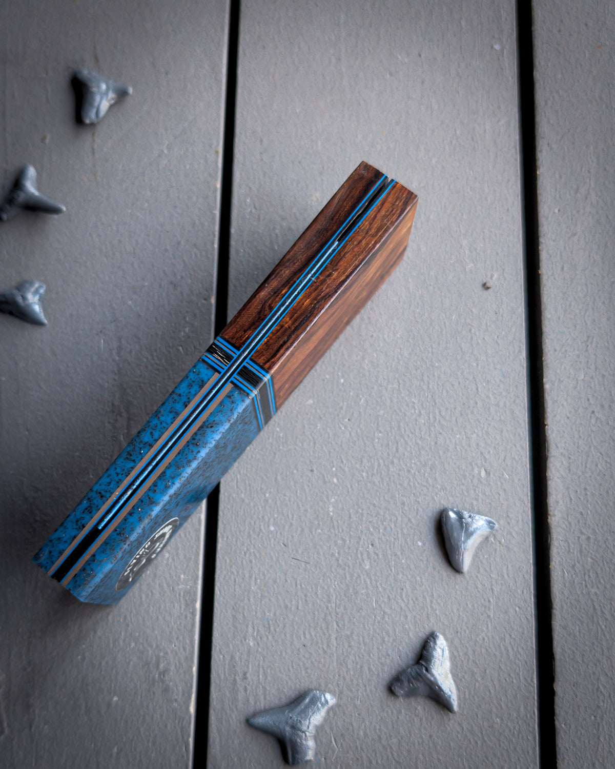 Cave Lake - Segmented Knife Scales