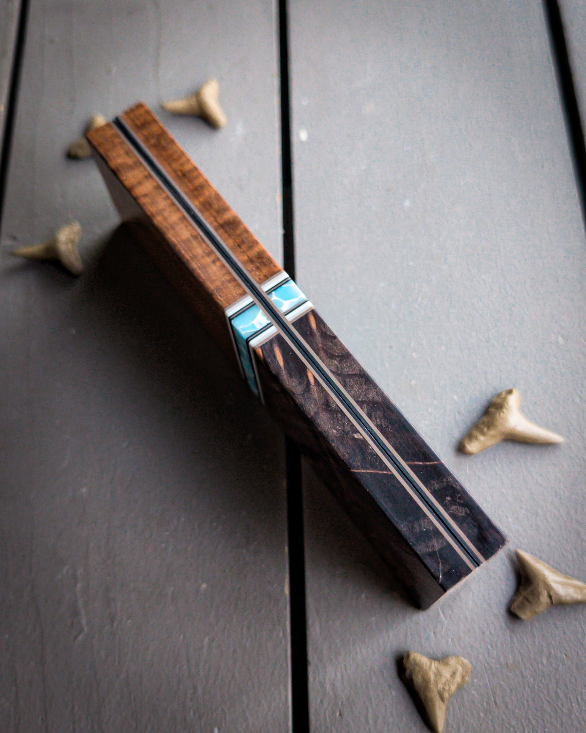 Bluestone Cowboy - Combo Knife Scales