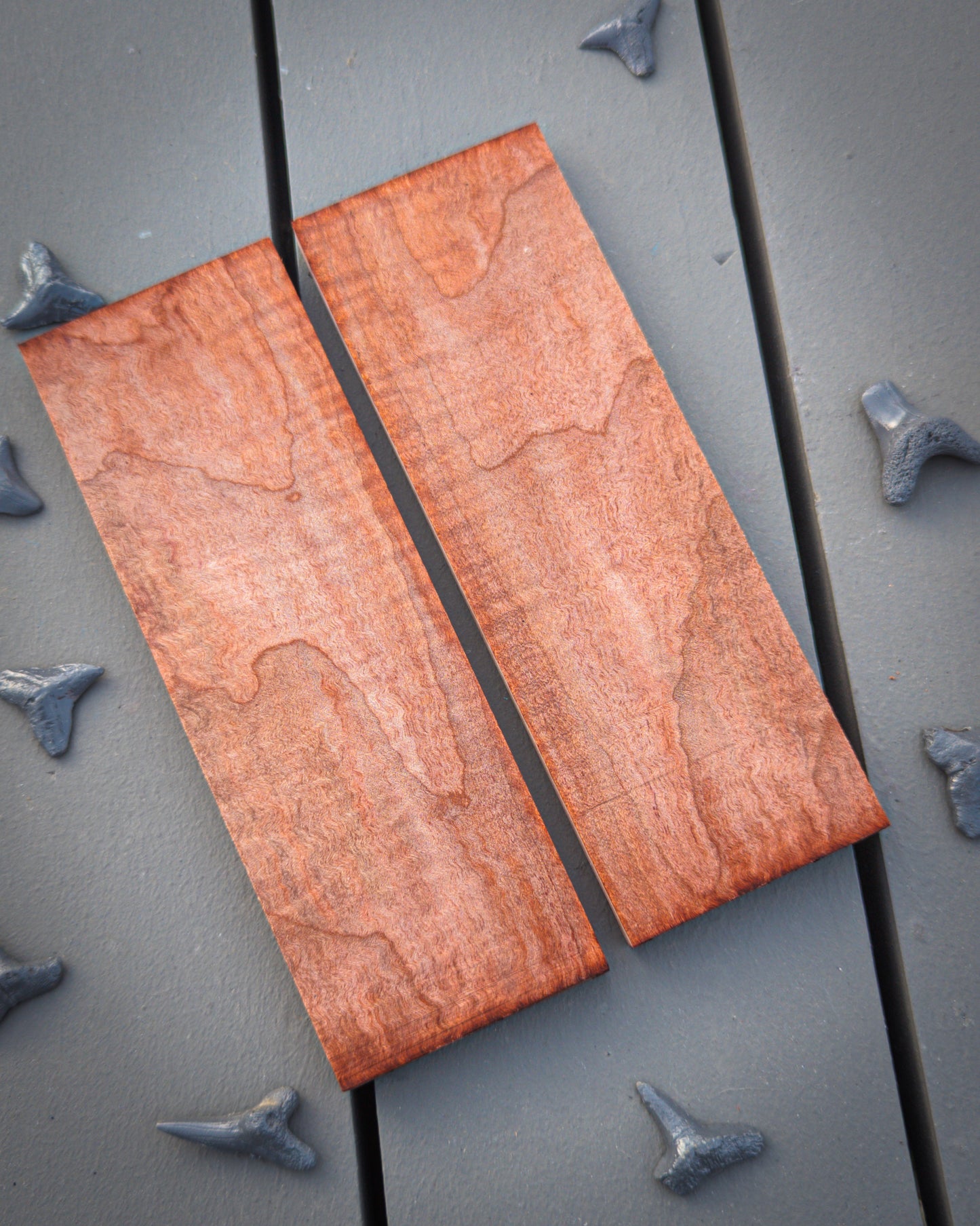 Orange Curly Maple
