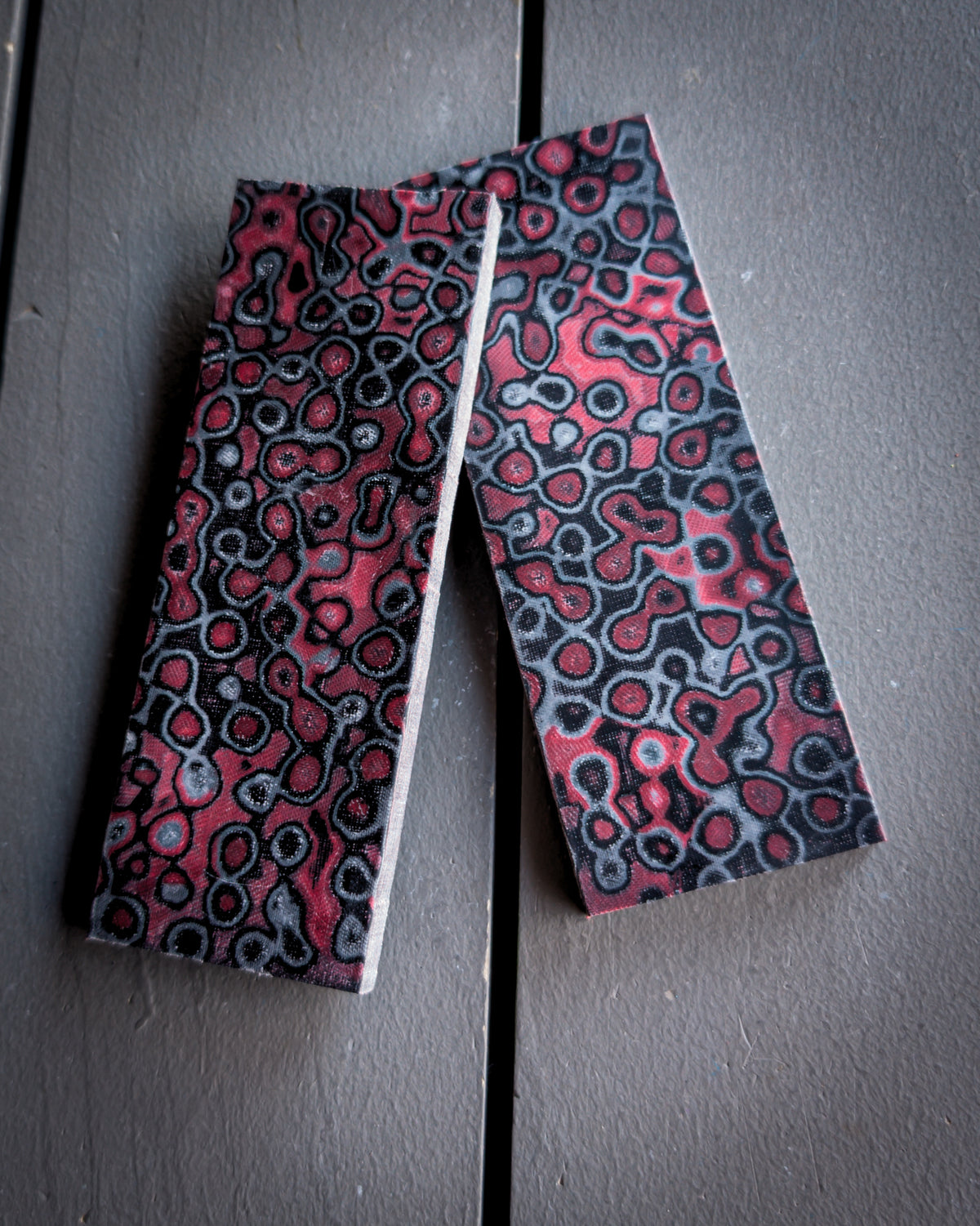 Nearly Red Virus Micarta