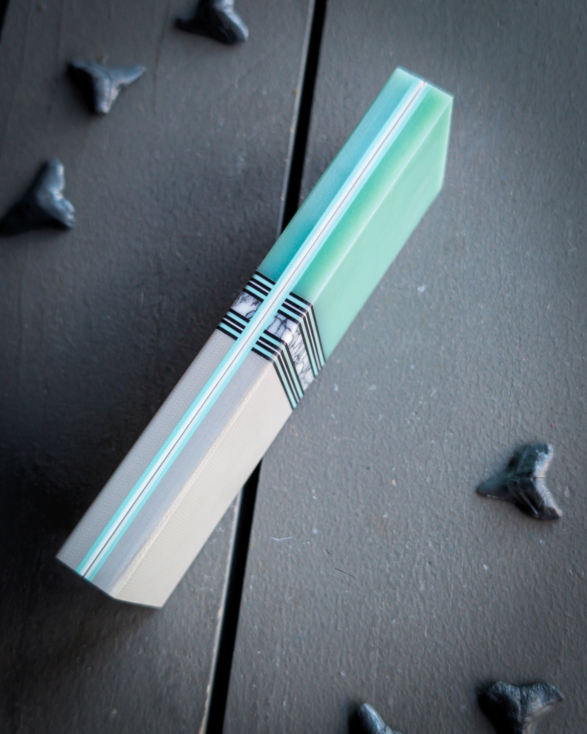 Minty Fresh 3 - Segmented Knife Scales
