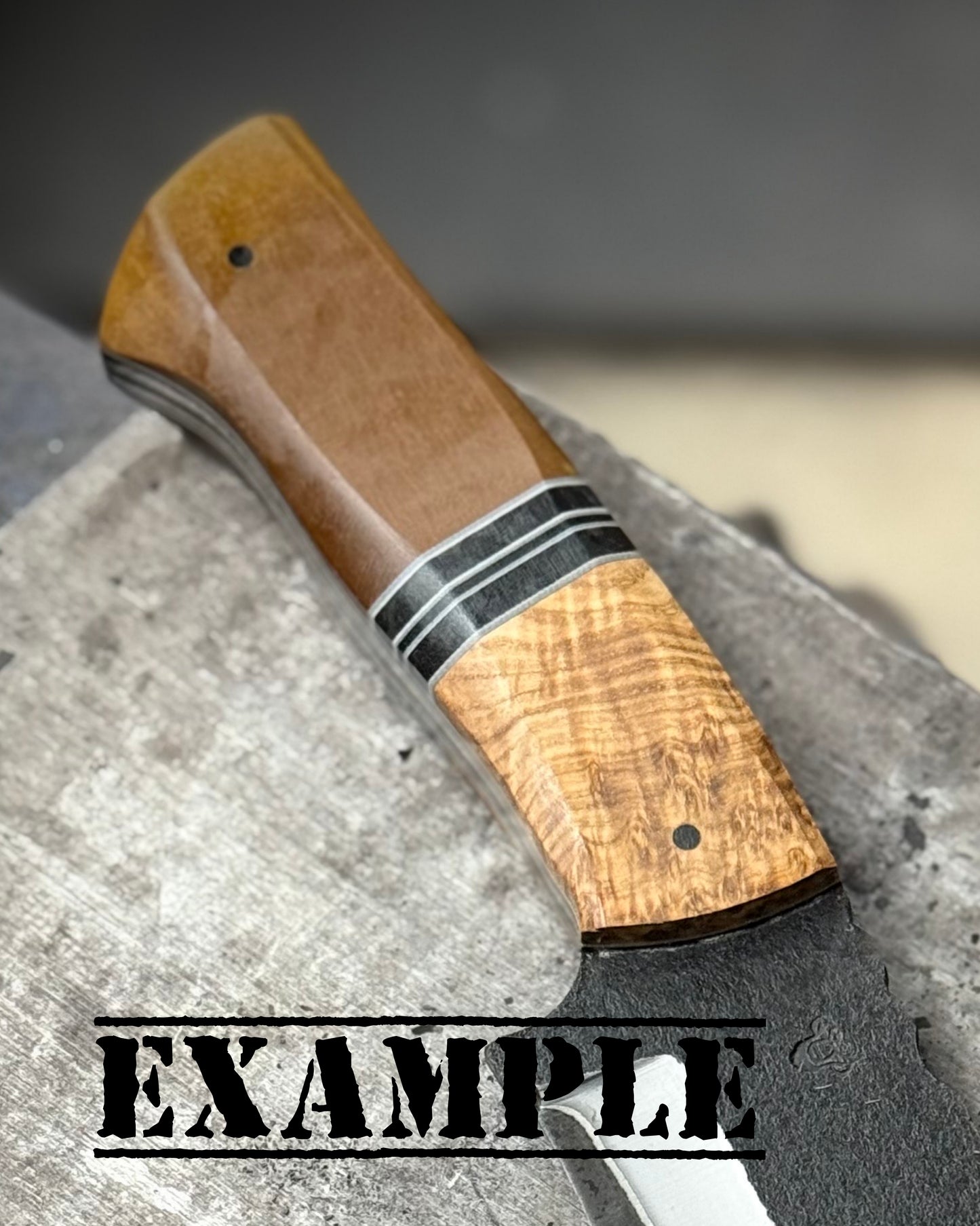 Vintage Polish Caramel Micarta