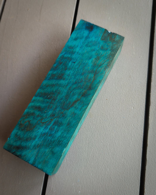 Teal Curly Mango
