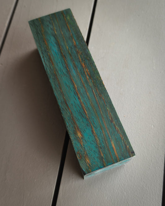Teal Zebrawood