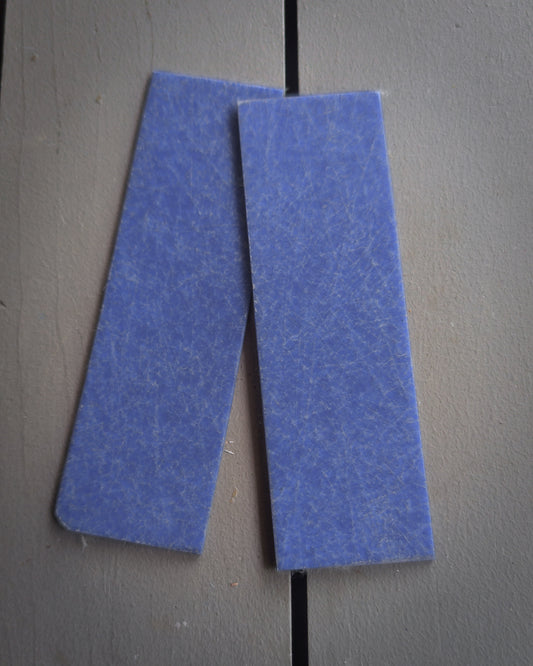 Blue Spun Glass