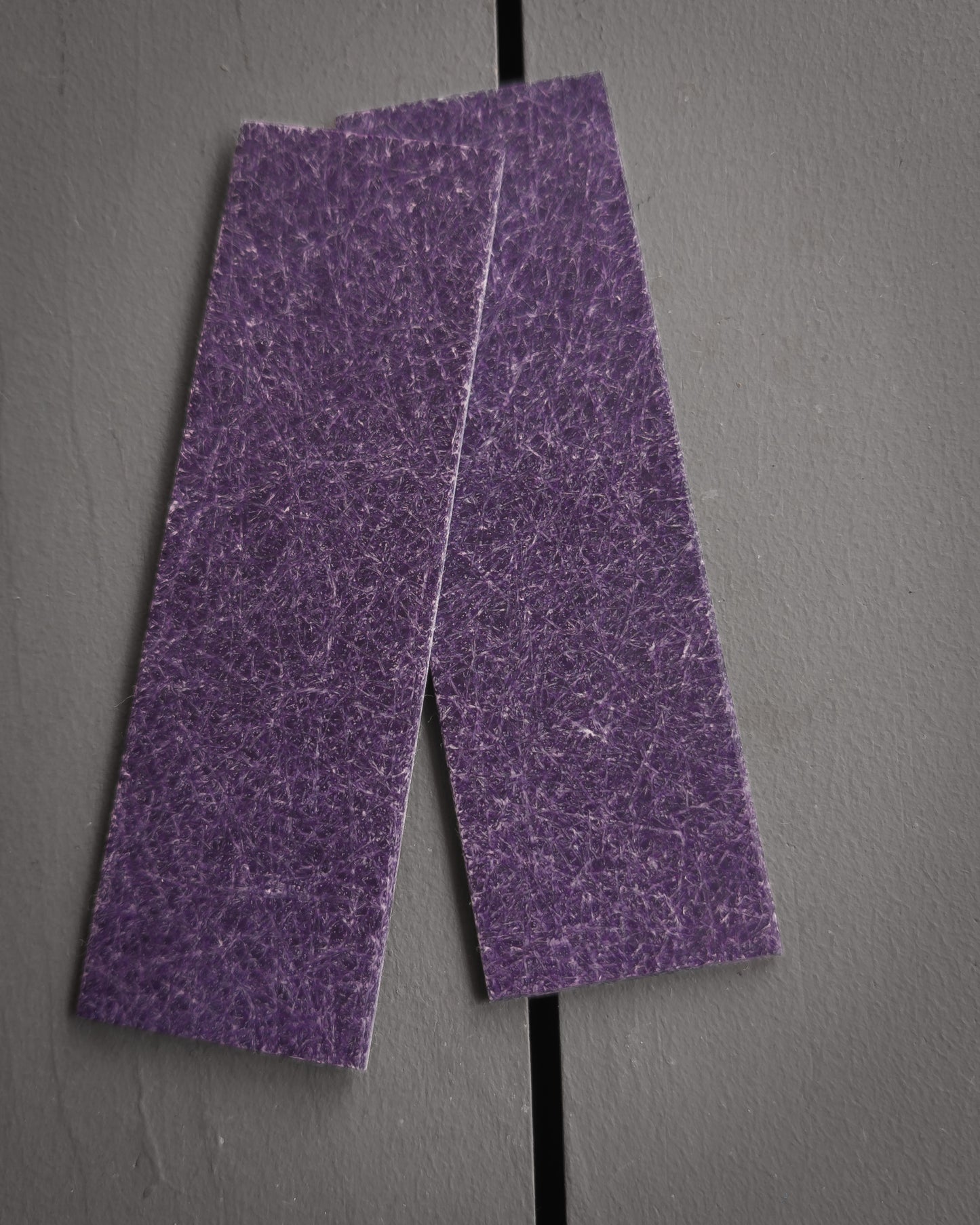 Purple Spun Glass