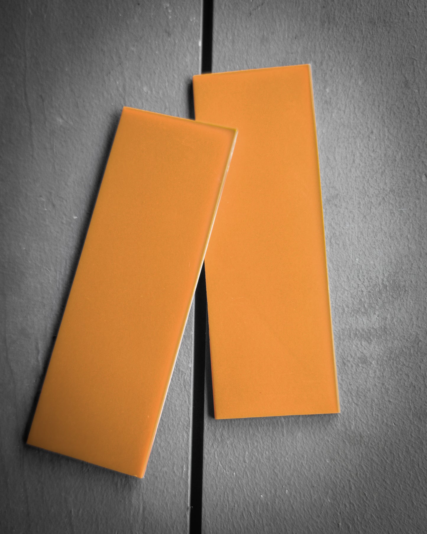 Burnt Orange Paper Micarta