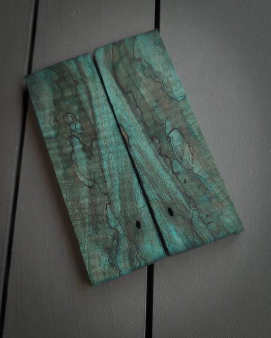 Teal Spalted Maple