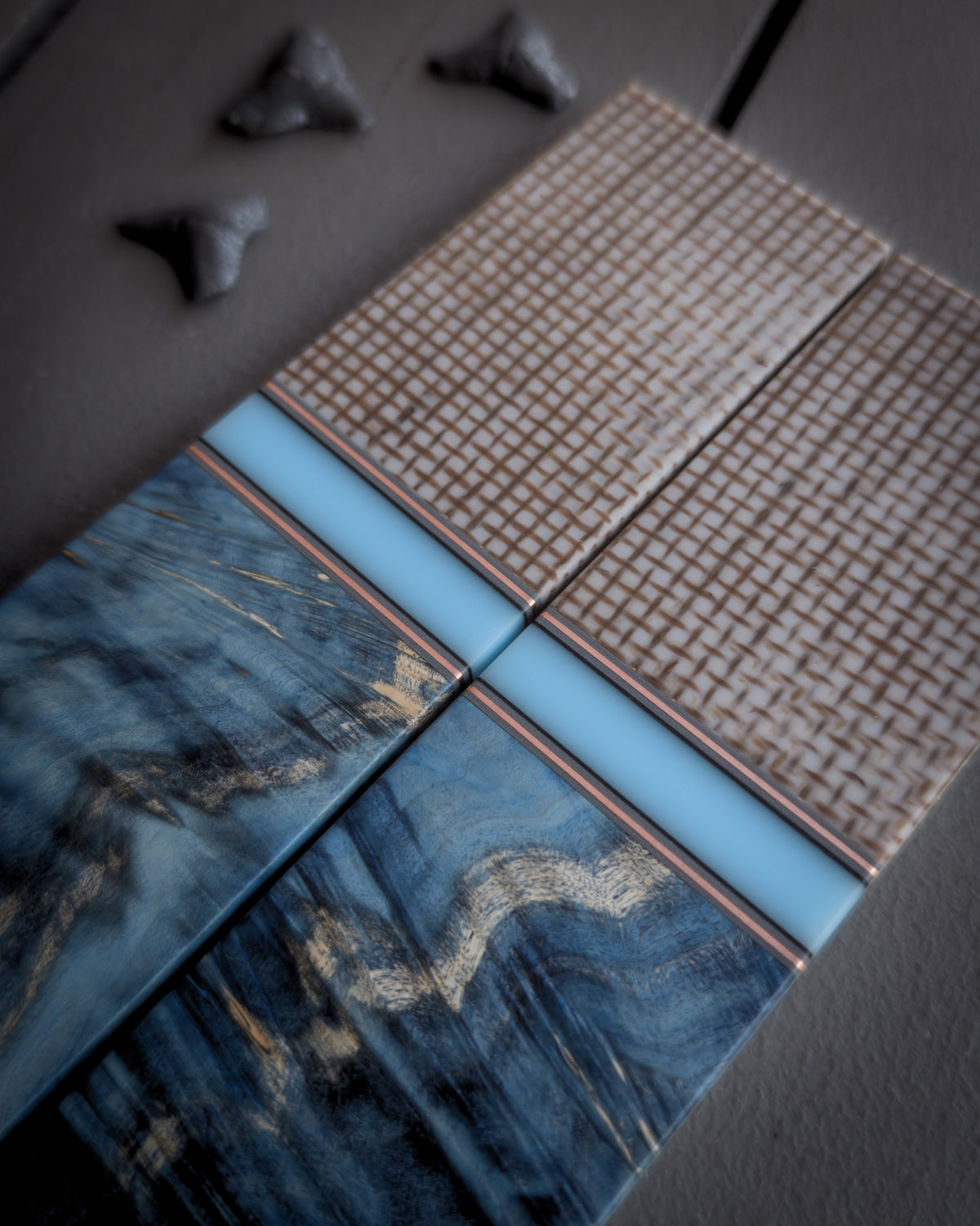 Morning Sands - Segmented Knife Scales
