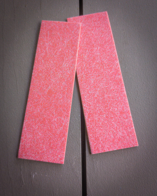 Pink Spun Glass