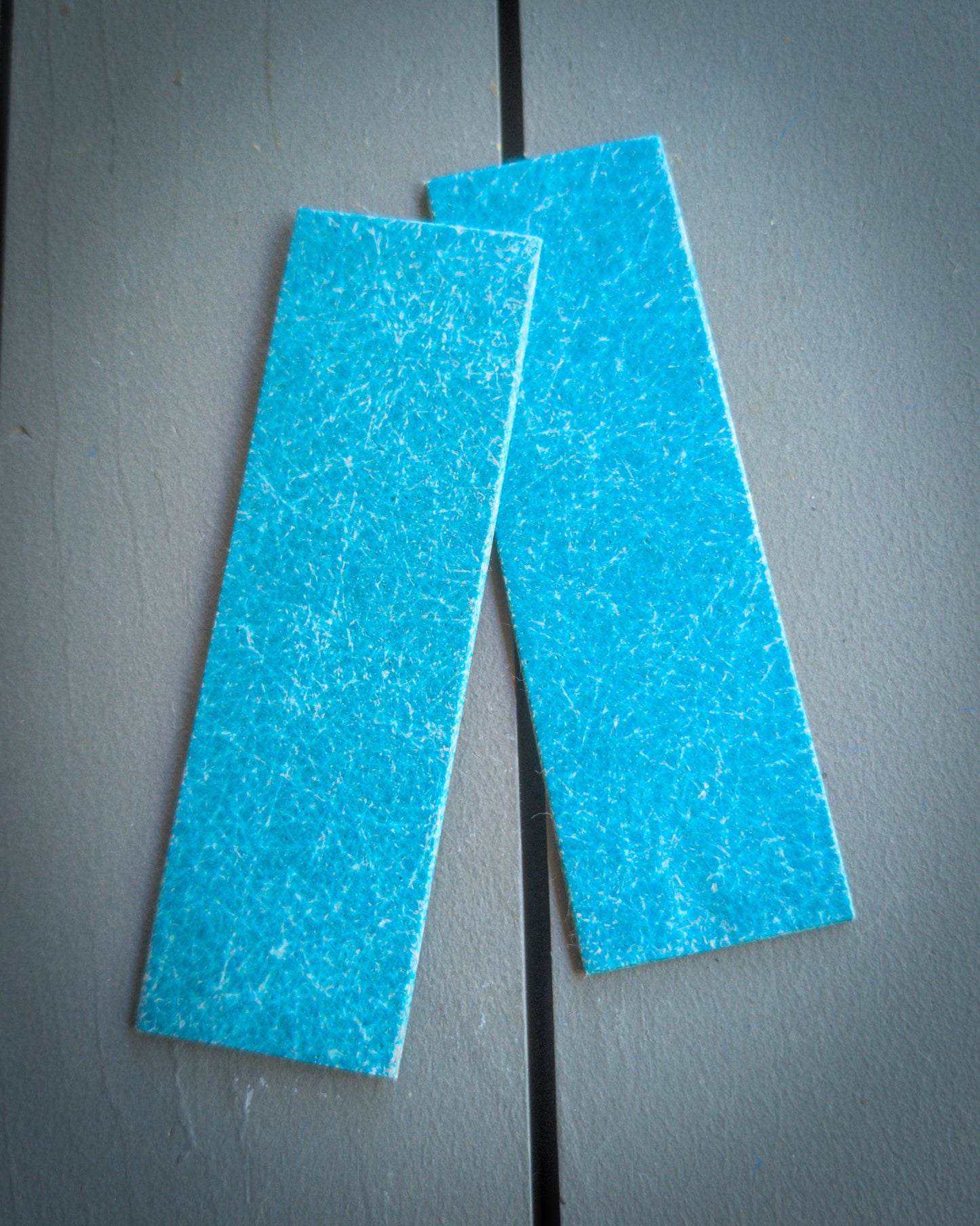 Aqua Spun Glass