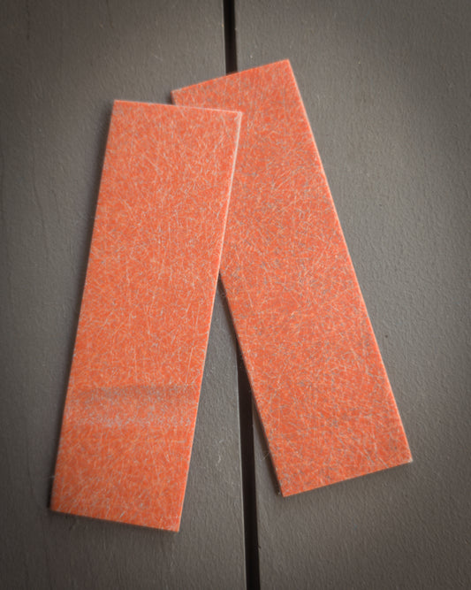 Orange Spun Glass