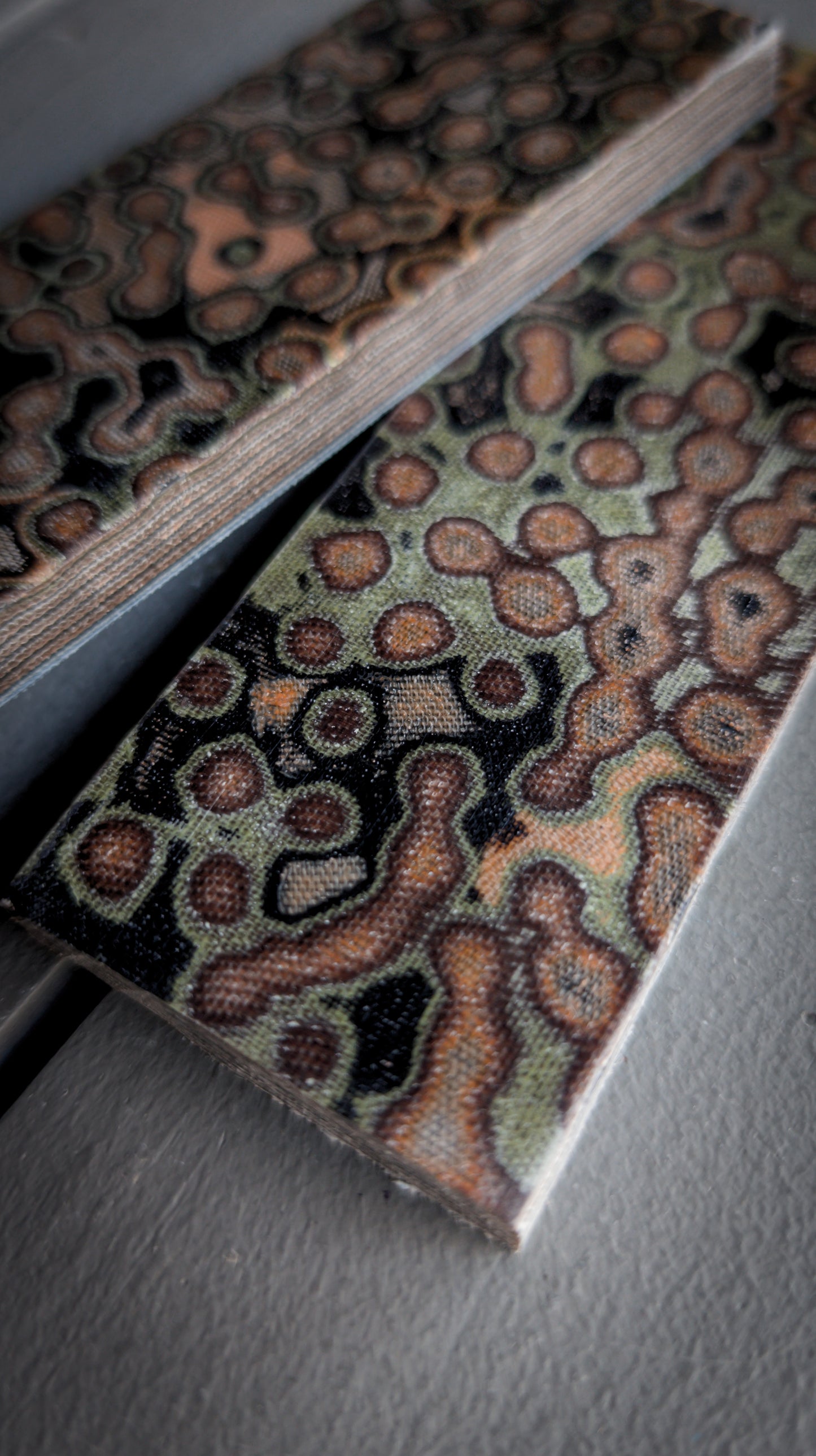 Grassland Camo Virus Micarta