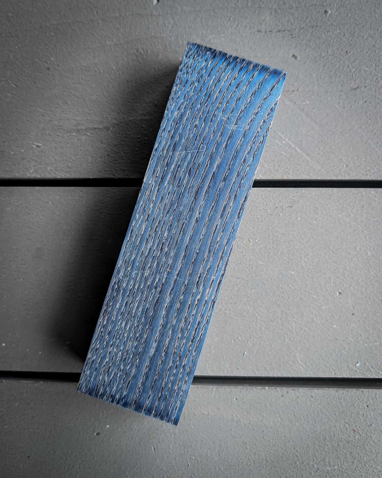 Blue Pinstriped Ash