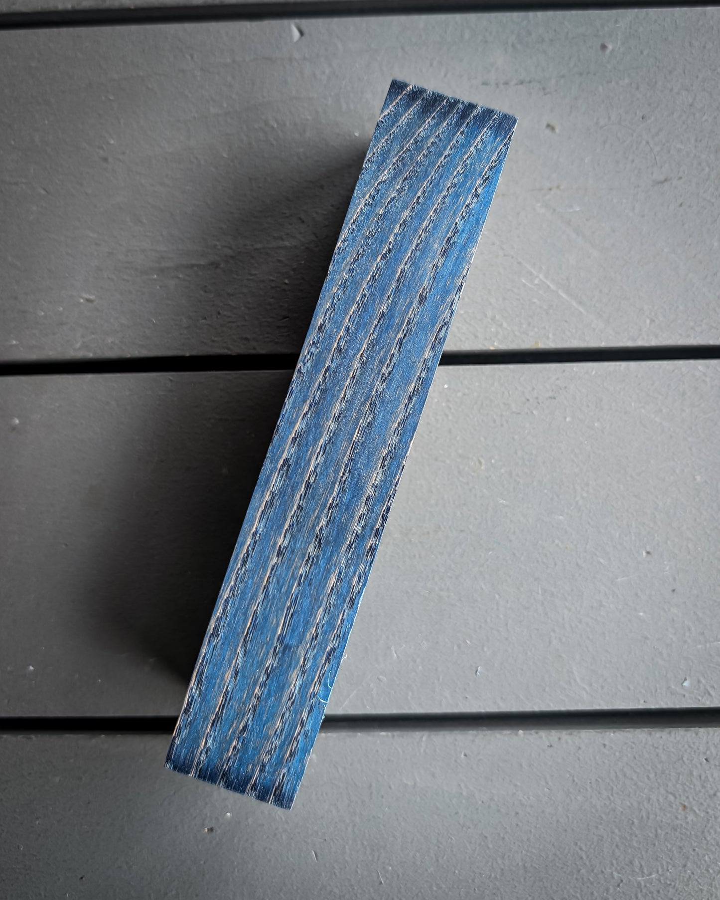 Blue Pinstriped Ash