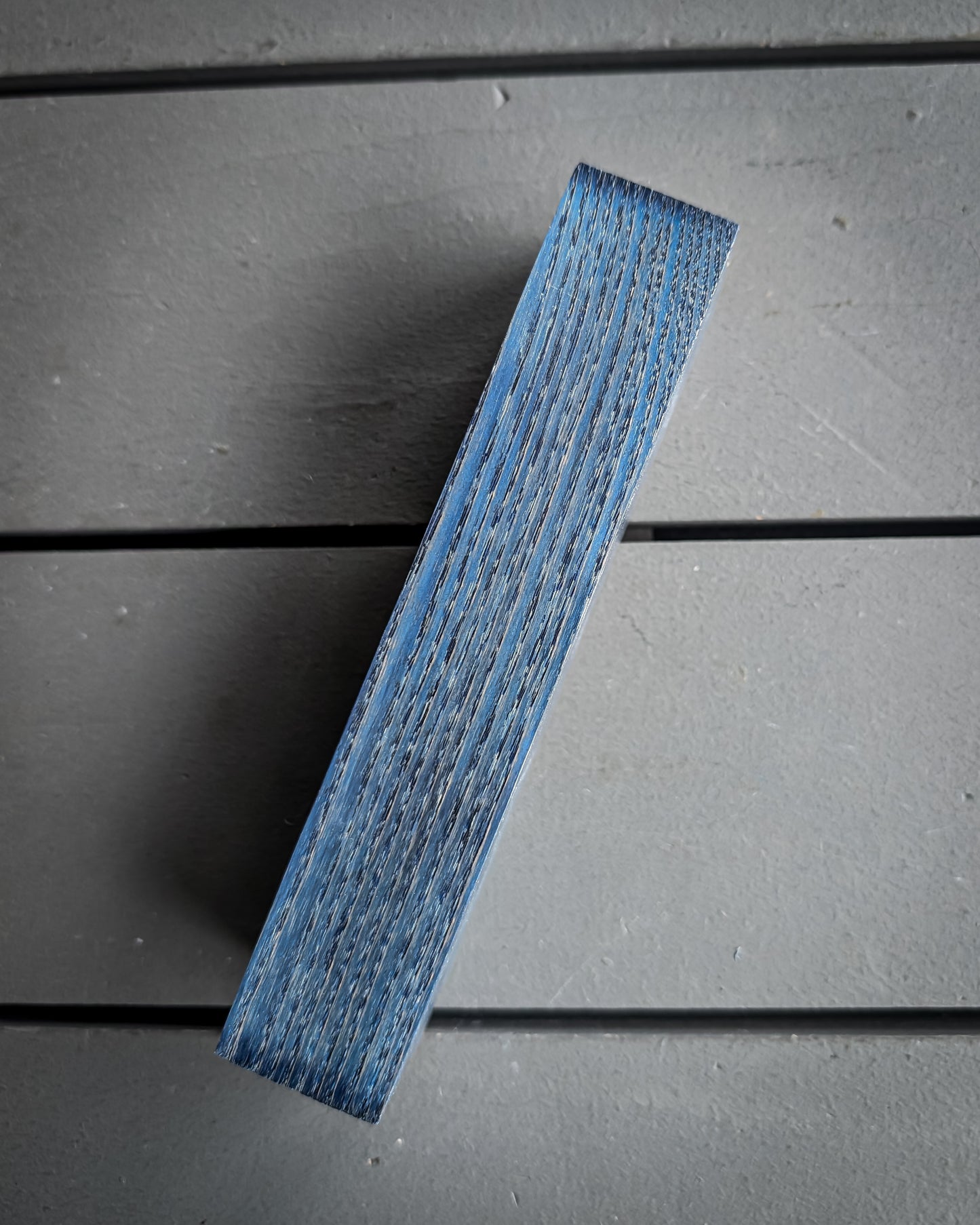 Blue Pinstriped Ash