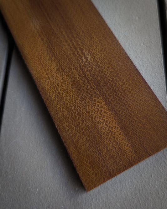 Vintage Crosscut Polish Micarta