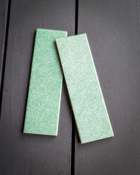 Spearmint Spun Glass