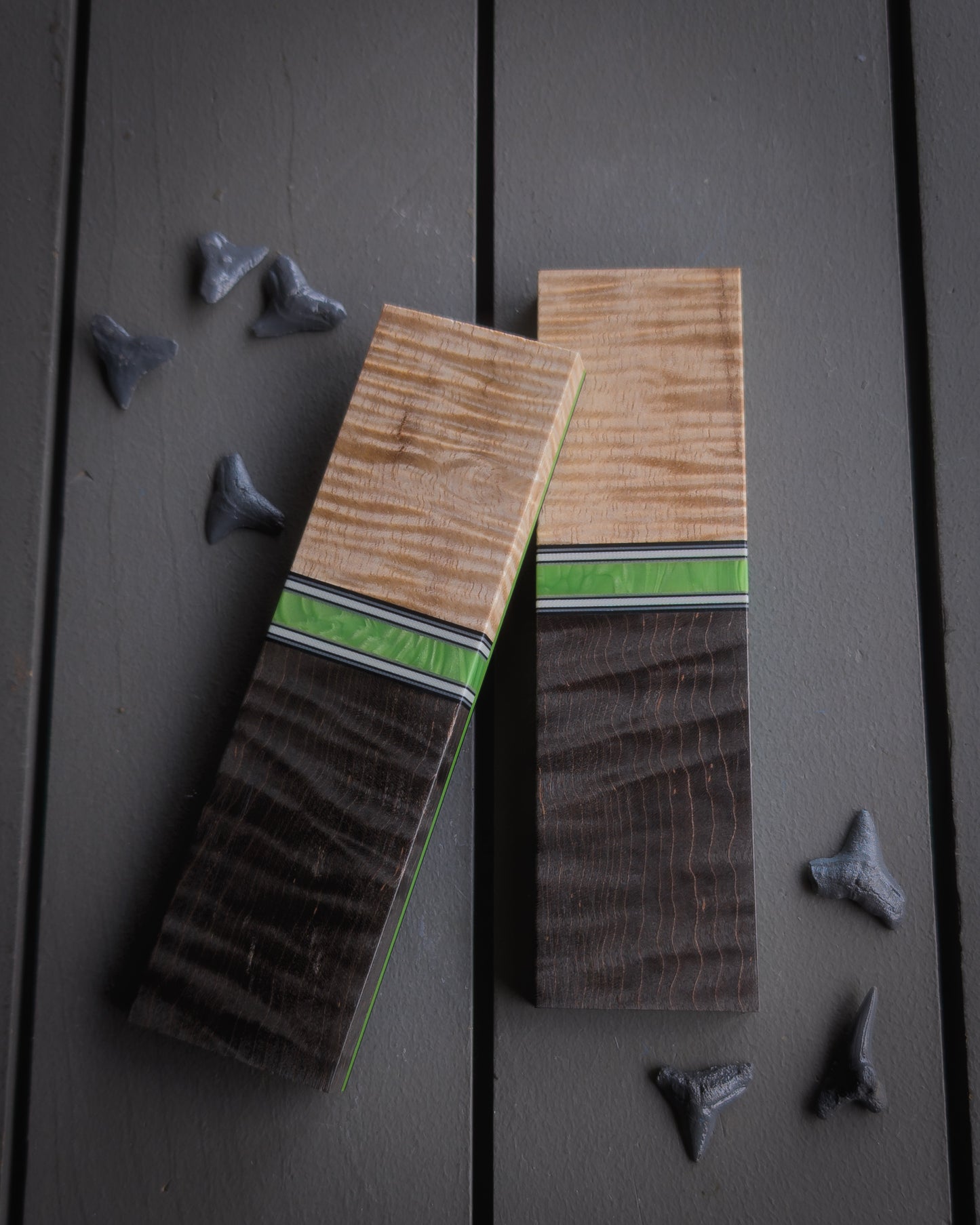 Ancient Lizard Overlord - Combo Knife Scales