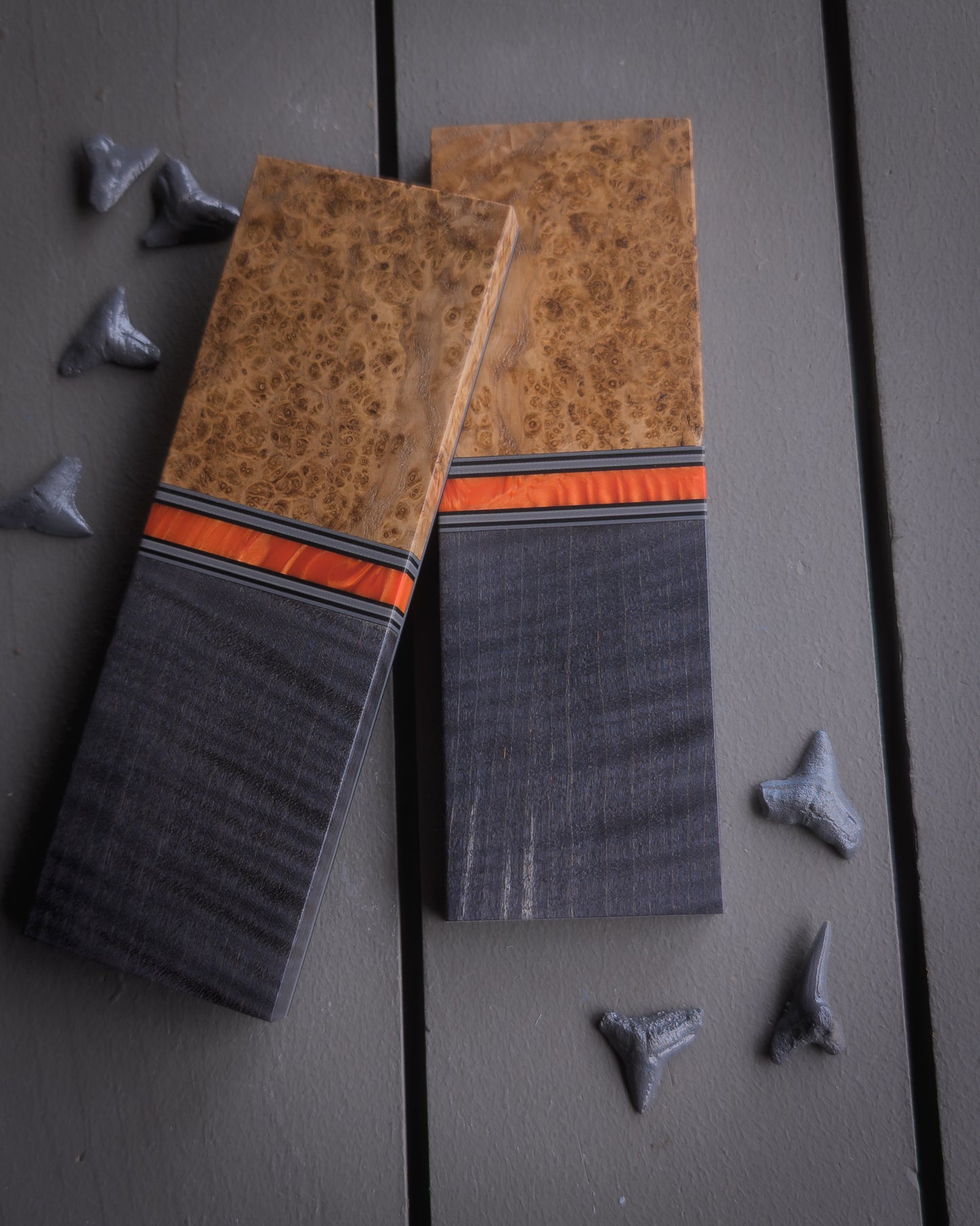 Mustafar - Combo Knife Scales