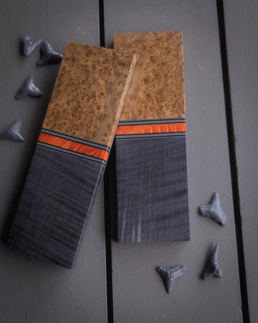 Mustafar - Combo Knife Scales