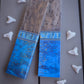 Blue Period - Combo Knife Scales