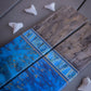 Blue Period - Combo Knife Scales
