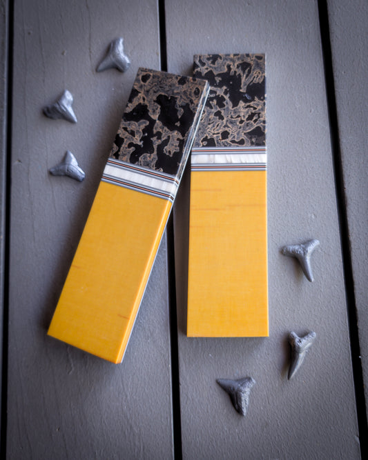 Black Truffle Butter - Segmented Knife Scales